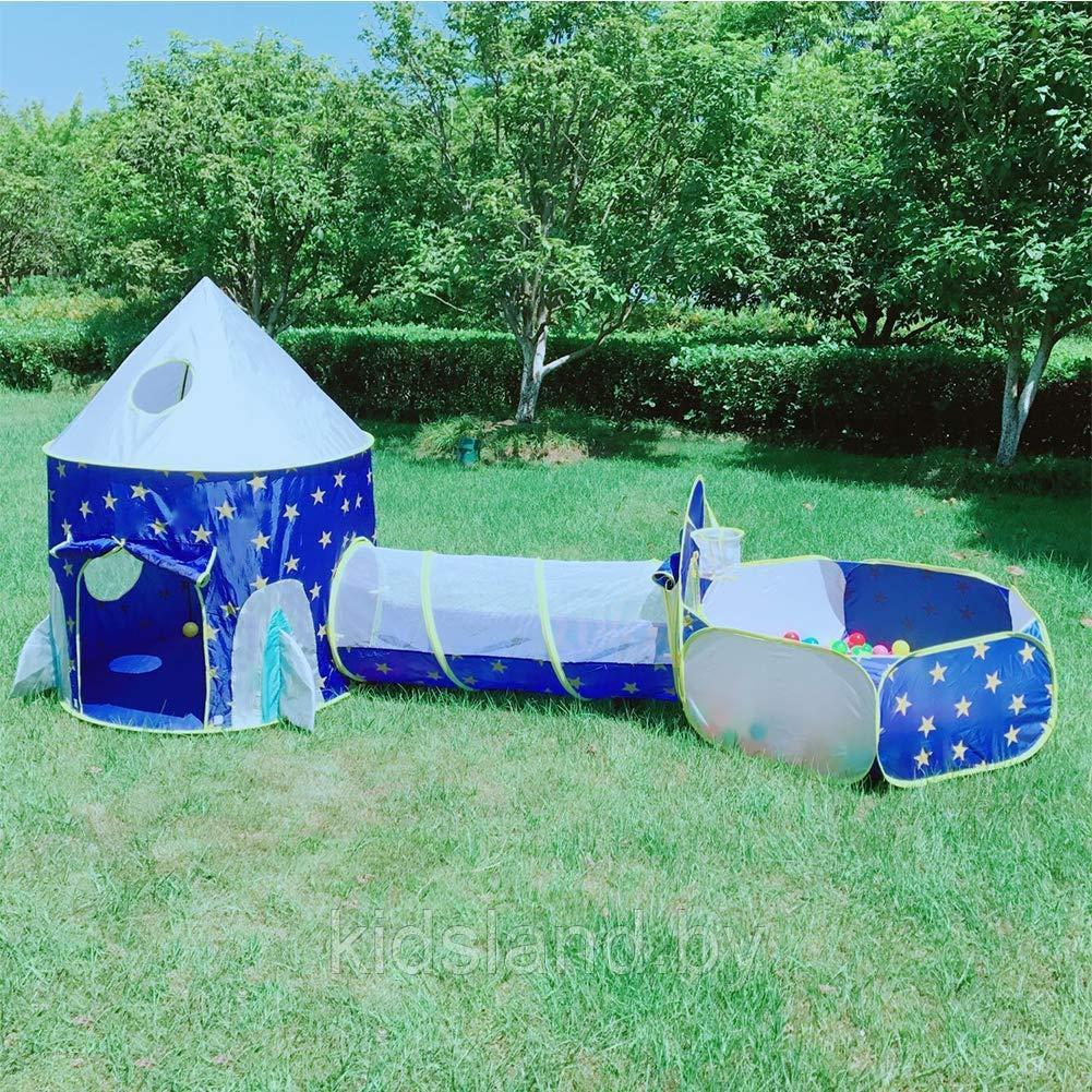 Детский игровой домик - палатка с тоннелем и бассейном, арт. RE1311 - фото 5 - id-p187758488