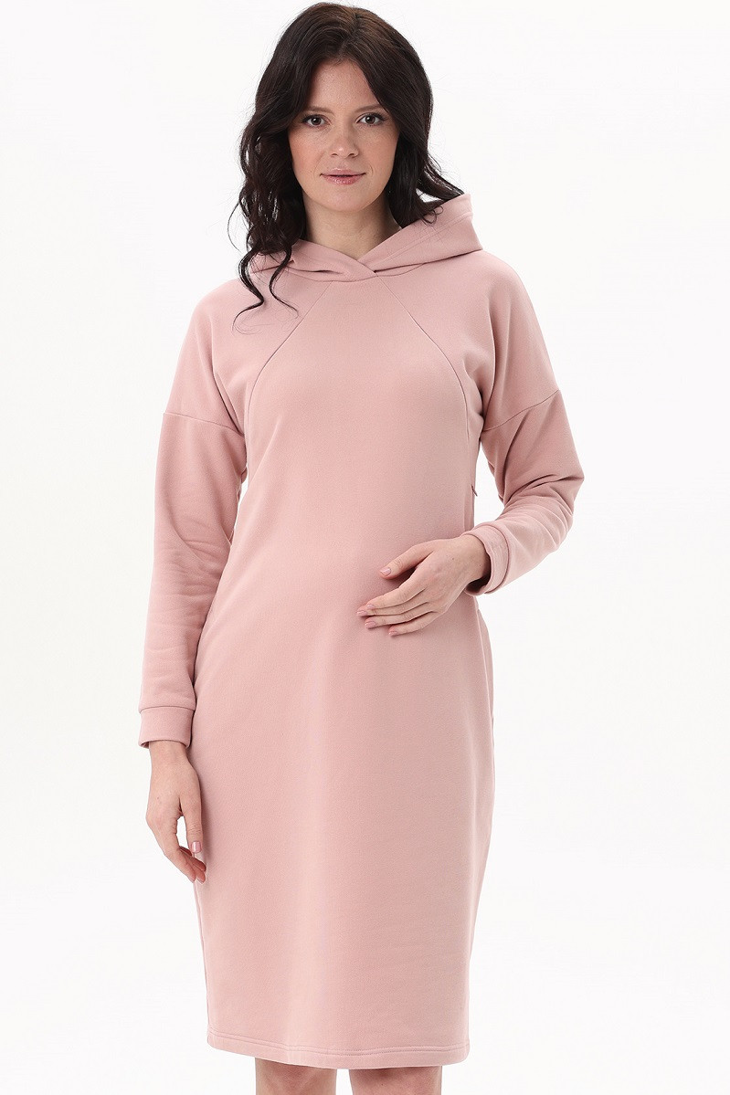 2-113505Е Платье для беременных и кормящих женщин лиловый