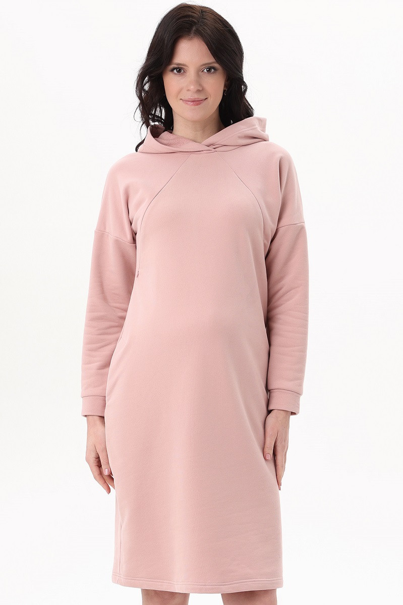 2-113505Е Платье для беременных и кормящих женщин лиловый - фото 6 - id-p187758533