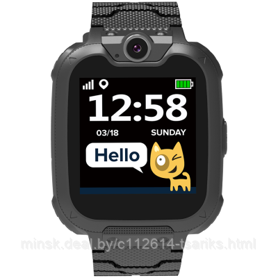 CANYON Tommy KW-31, Kids smartwatch, 1.54 inch colorful screen, Camera 0.3MP, Mirco SIM card, 32+32MB, - фото 1 - id-p187759401
