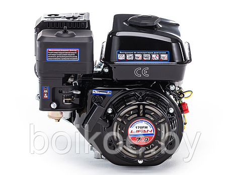 Двигатель бензиновый Lifan 170FM (7 л.с., шпонка 19,05 мм), фото 2
