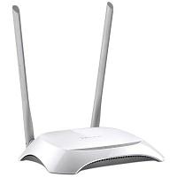 Router TP-Link TL-WR840N, 2,4GHz Wireless N 300Mbps, 4 x 10/100Mbps LAN Ports, 1 x 10/100Mbps WAN Port, Fixed