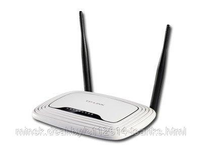 Router TP-Link TL-WR841N, 2,4GHz Wireless N 300Mbps, 4 x 10/100Mbps LAN Ports, 1 x 10/100Mbps WAN Port, Fixed - фото 1 - id-p187759173