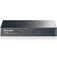 TP-Link TL-SG1008P 8-Port Gigabit Desktop Switch with 4-Port PoE+, 64W PoE Power supply, Supports PoE power up