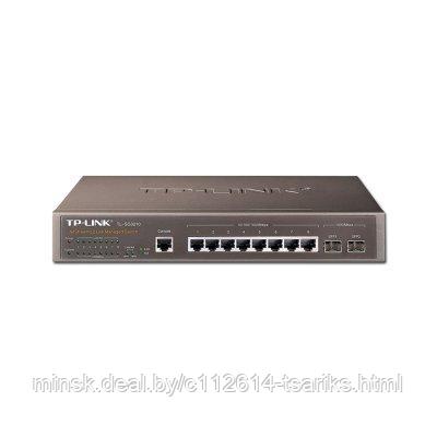 TP-Link TL-SG3210 8-port L2 Managed Switch,8 x 10/100/1000Mbps RJ45 ports + 2 Gigabit SFP - фото 1 - id-p187759451