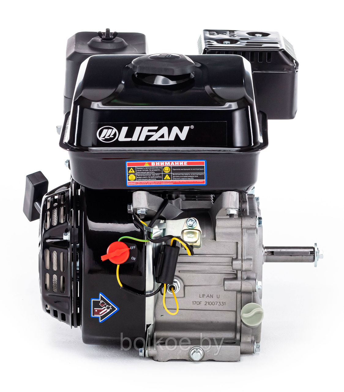 Двигатель Lifan 170FM (7 л.с., шпонка 19,05 мм) - фото 3 - id-p187762731