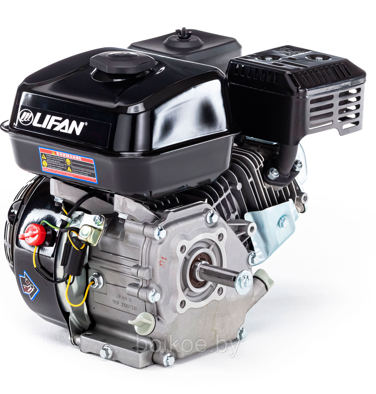 Двигатель Lifan 170FM (7 л.с., шпонка 19,05 мм) - фото 4 - id-p187762731