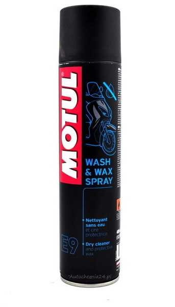 103174 E9 MOTUL MOTUL E9 WASH & WAX SPRAY 400ML шампунь с полиролем