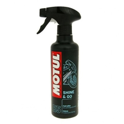 103000 MOTUL  Полироль для мотоцикла E5 Shine & Go, 0.4 л