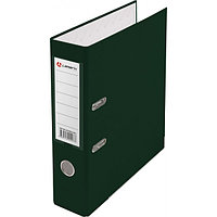 Папка-регистратор 75 мм, PVC, зеленая, с металлической окантовкой, арт. IND 8/24 PVC NEW ЗЕЛ(работаем с юр