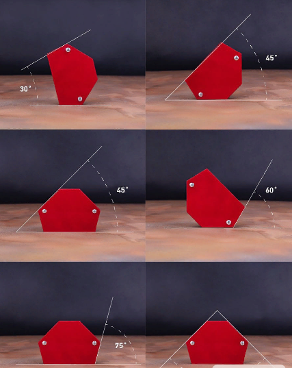 Держатель угольник магнитный для сварки на 6 углов усилие 11,3 Кг Rexant (12-4831) - фото 1 - id-p187763328