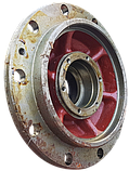 Ступица МАЗ передняя колеса дискового (10 отверстий, АБС) (МАЗ) 54321-3103015-20, фото 3