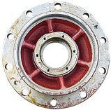 Ступица МАЗ передняя колеса дискового (10 отверстий, АБС) (МАЗ) 54321-3103015-20, фото 5