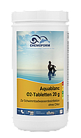 Химия для бассейна CHEMOFORM Аквабланк О2 в таблетках 20г, 1 кг, Германия