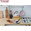 Набор кухонных принадлежностей "Монпансье", 6 предметов, на подставке, цвет МИКС, фото 5