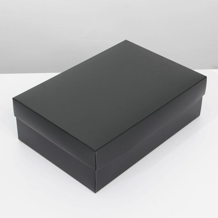 Коробка складная "Черная", 30 х 20 х 9 см - фото 1 - id-p186991095