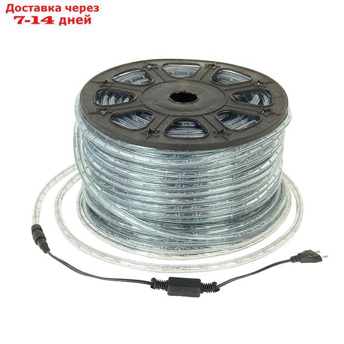 LED шнур 13 мм, круглый, 100 м, чейзинг, 3W-LED/м-36-220V. в компл. набор д/подкл. ЗЕЛЕНЫЙ - фото 2 - id-p187745977