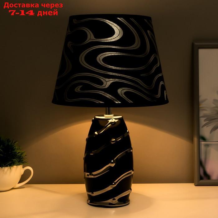 Настольная лампа 32156/1 E14 40Вт черный 22х22х38 см - фото 3 - id-p187745209