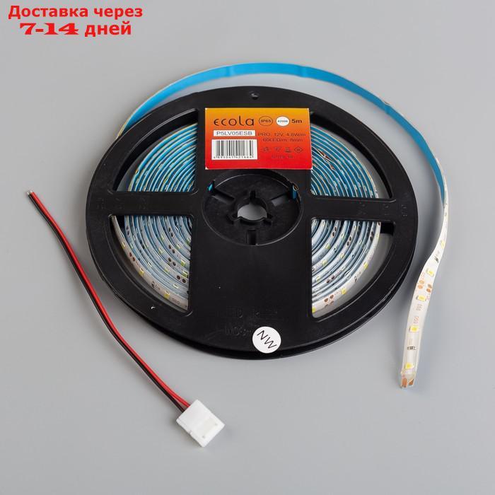 Светодиодная лента Ecola LED strip PRO, 8 мм, 12 В, 4200К, 4.8 Вт, 60 Led/м, IP65, 5 м - фото 3 - id-p187746141