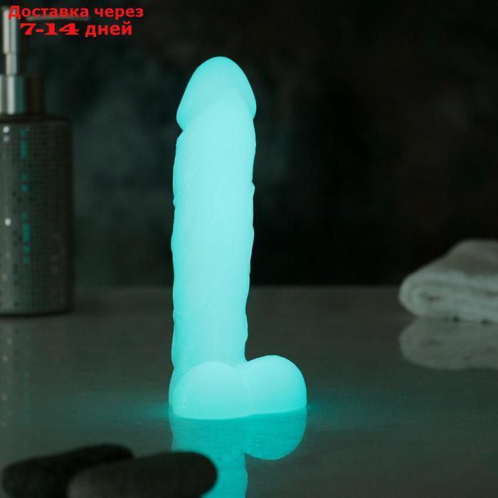 Светящееся мыло "Фаворит" зелёное свечение, 200гр/16см - фото 1 - id-p187745217