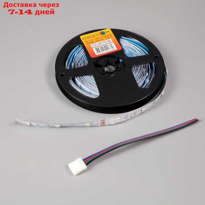 Светодиодная лента Ecola LED strip PRO, 10 мм, 12 В, RGB, 7,2 Вт, 30Led/m, IP20, 5 м - фото 4 - id-p187746145