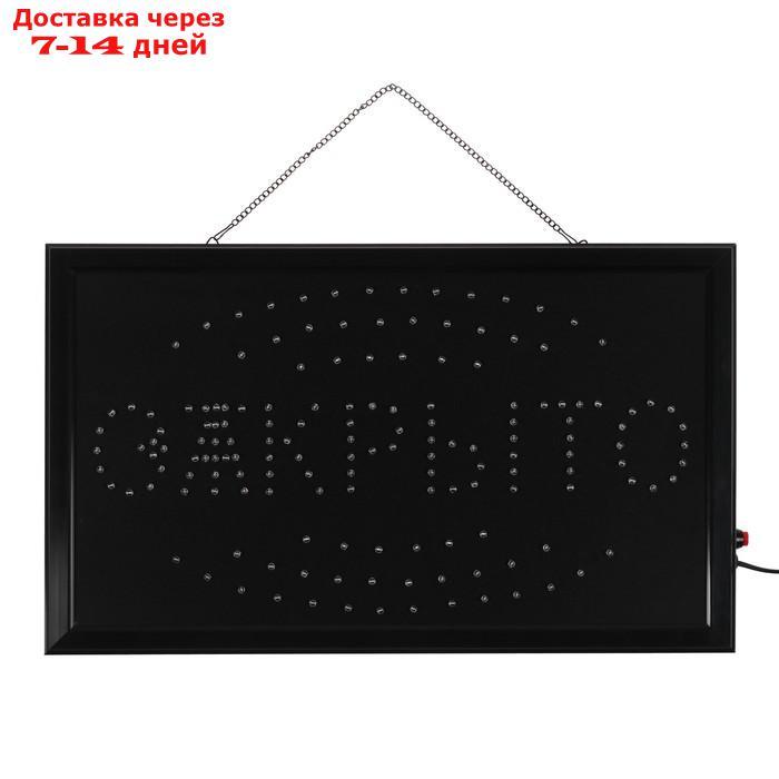 Вывеска светодиодная LED 55*33 см. "ОТКРЫТО/ЗАКРЫТО", 2 режима 220V - фото 4 - id-p187746266