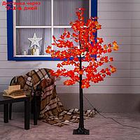Дерево светодиодное "Клен красный", 1,6 м, 160 LED, 220 В, КРАСНЫЙ