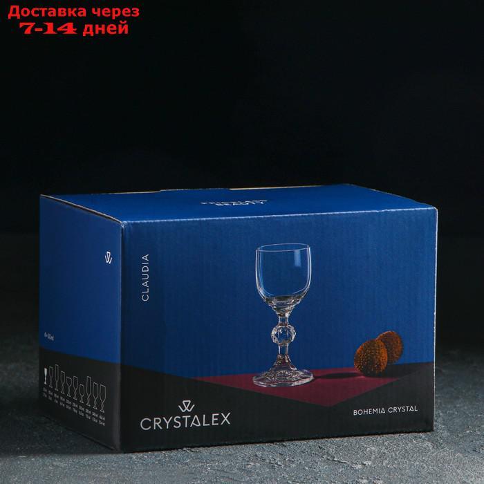 Набор рюмок Bohemia Crystal "Клаудия", 50 мл, 6 шт - фото 2 - id-p187747420