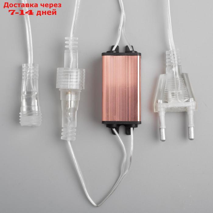 СОСУЛЬКИ SPEC, IP65, УМС-2W, Ш:2.5 м, В:30 см, 8 шт, LED(SMD)-192-12V, МУЛЬТИ - фото 6 - id-p187746542