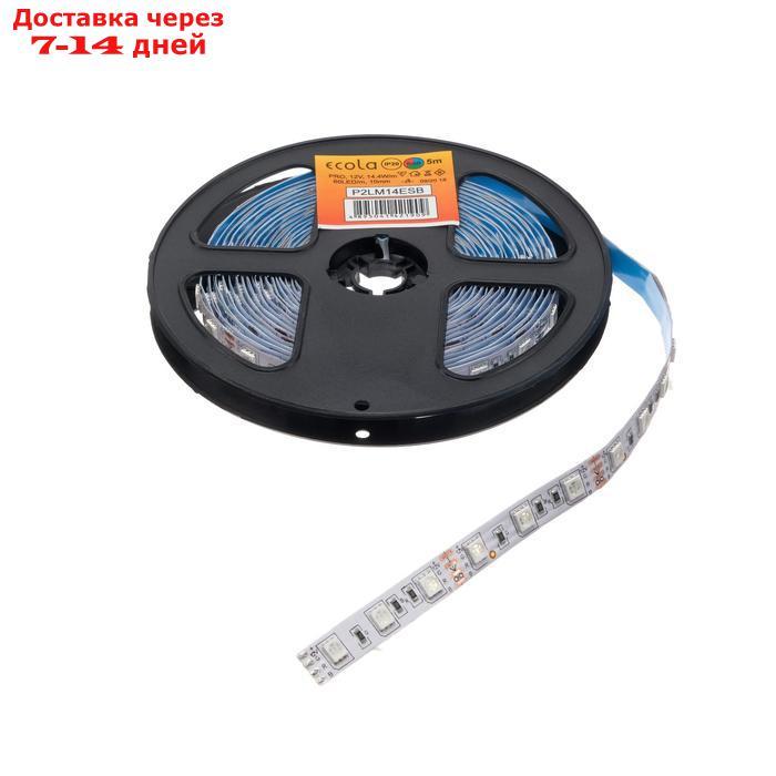 Светодиодная лента Ecola LED strip PRO, 10 мм, 12 В, RGB, 14.4 Вт/м, 60Led/m, IP20, 5 м - фото 5 - id-p187746566