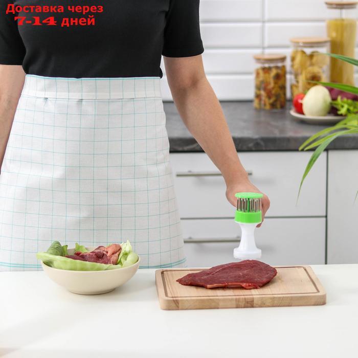 Тендерайзер для мяса Доляна "Стандарт", с молотком, 27 см - фото 7 - id-p187749540