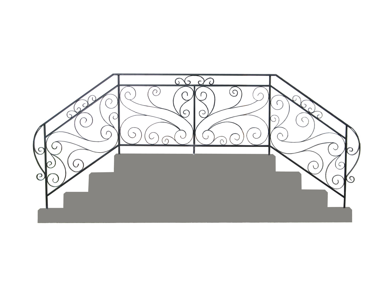 Перила кованые №24