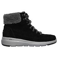 Ботинки женские SKECHERS GLACIAL ULTRA Black/Gray