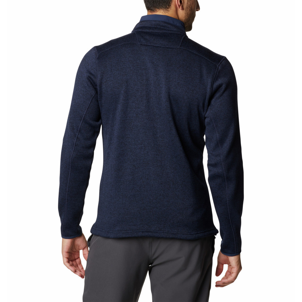 Джемпер мужской COLUMBIA Sweater Weather Full Zip темно-синий - фото 2 - id-p187767091