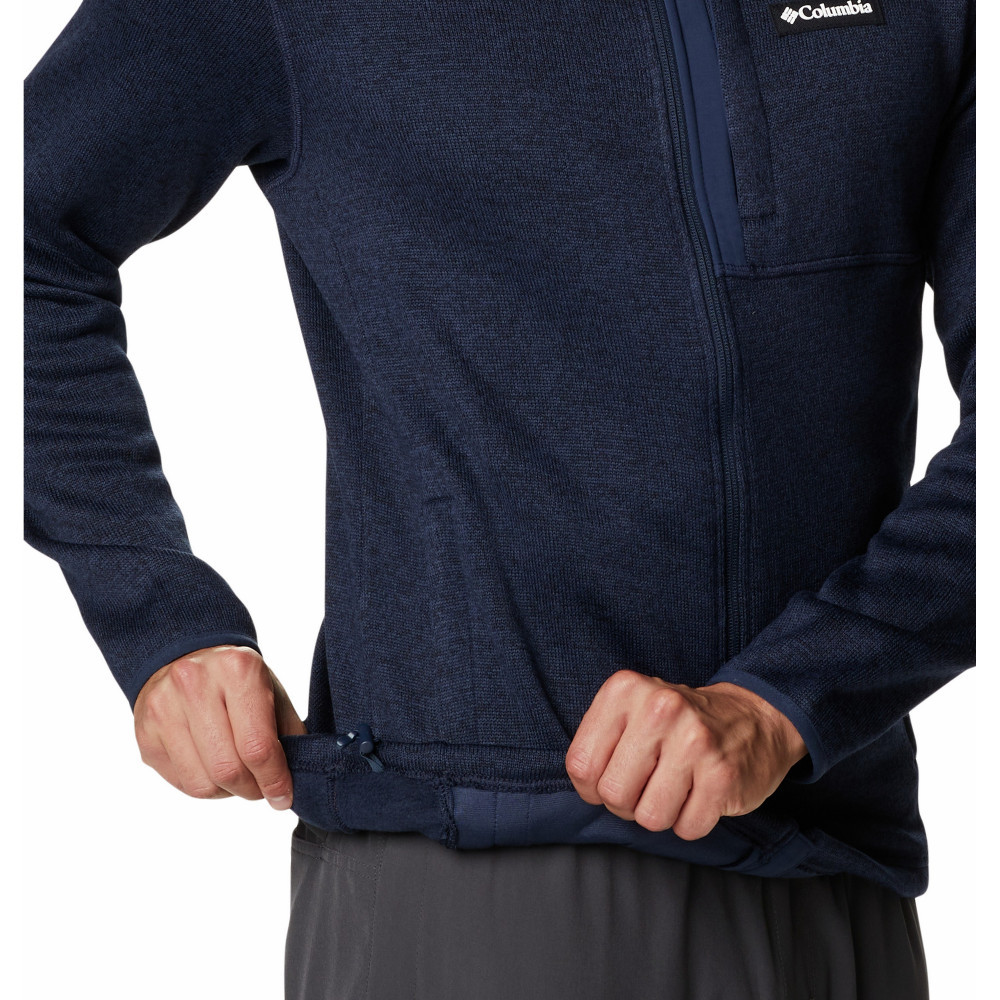 Джемпер мужской COLUMBIA Sweater Weather Full Zip темно-синий - фото 6 - id-p187767091