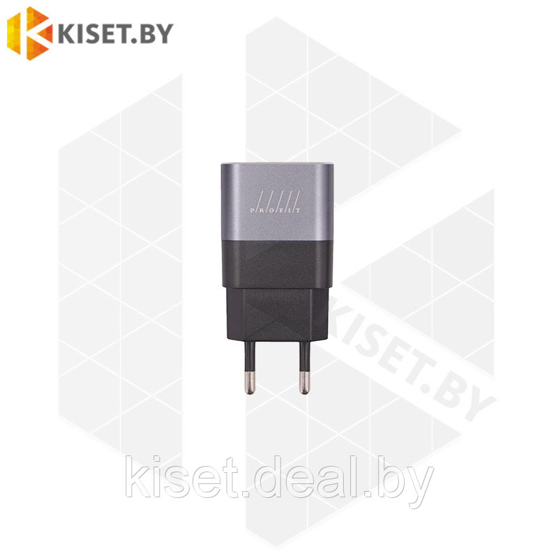Сетевое зарядное устройство Profit ES-D41 на 2USB 10.5W черный - фото 2 - id-p187768028