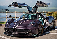 Машина металлическая Pagani , свет и звук.