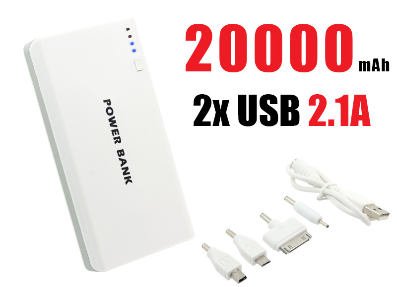 Портативное зарядное устройство POWER BANK U9 20000MAH - фото 2 - id-p23769933