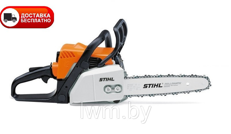 Бензопила STIHL MS 180 (1.5 кВт, 31.8 см³, 3.9 кг, шина 35 см) 11300123042 - фото 1 - id-p187781431