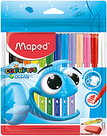 Фломастеры Maped Color Peps Ocean, 12 цветов, арт.845720