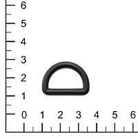 Полукольцо 20мм H 2002 (MF 1895) черн.