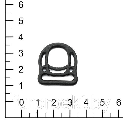 Полукольцо 20мм Н 2008 черн