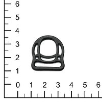 Полукольцо 20мм Н 2008 черн