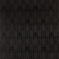 Жаккард вспененный PVC черный 322 полиэстер 0,7мм жаккард Z1494 №2