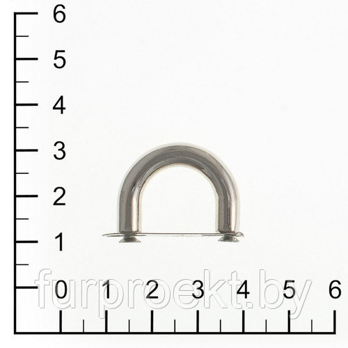 Ручкодержатель 5793 никель полир (2 варианта винта: 1-резьб часть 4,5мм, 2-резьб часть 7,4мм)