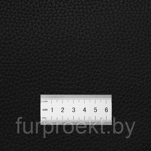 G01-ZY532-A 1# черный полиуретан 1,3мм трикотажное полотно