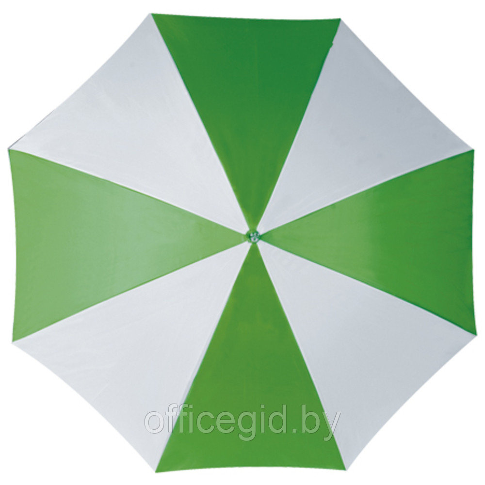 Зонт-трость "Aix-en-Provence", 100 см, белый, зеленый - фото 2 - id-p187026996