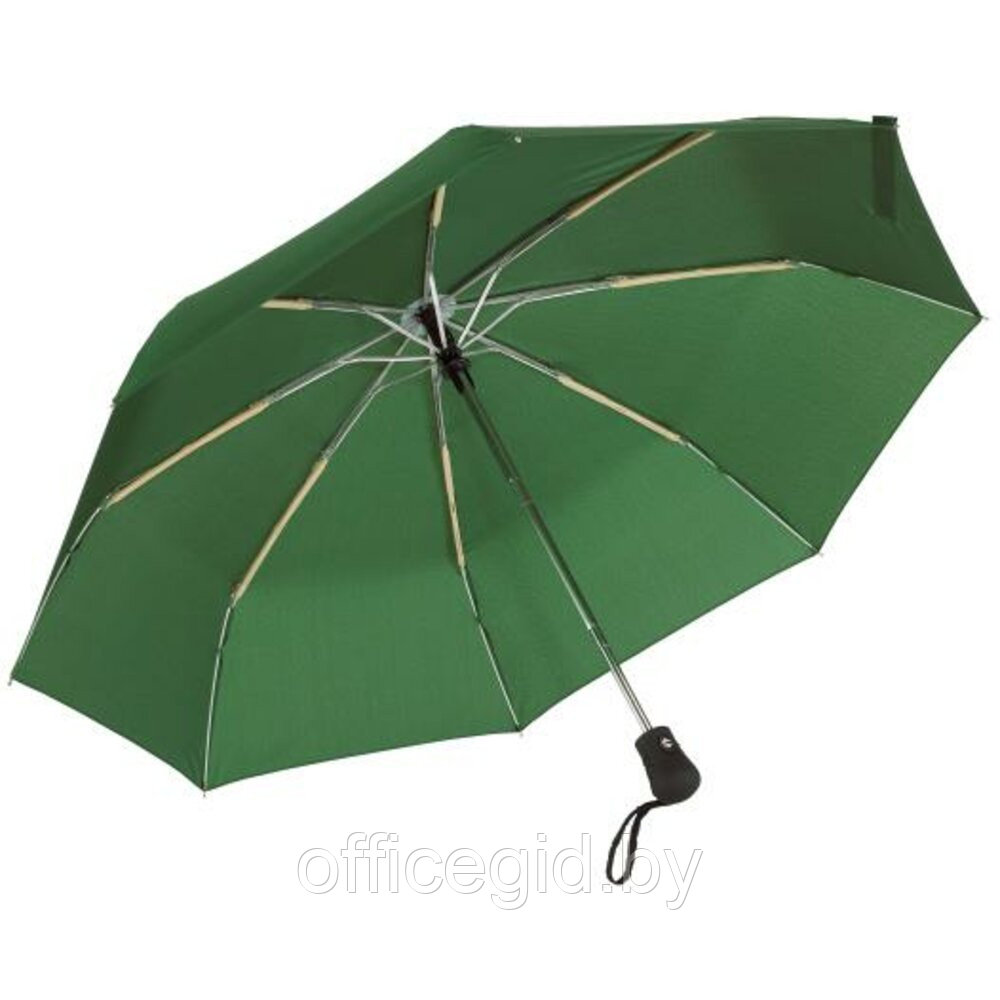 Зонт складной "Bora", 97 см, темно-зеленый - фото 1 - id-p187027025