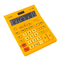 Калькулятор настольный Casio "GR-12", 12-разрядный, оранжевый