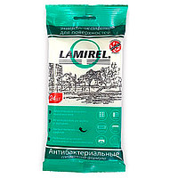Чистящие салфетки для поверхностей антибактериальные "Lamirel", 24 шт